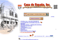 Desktop Screenshot of casadeespanalosangeles.com